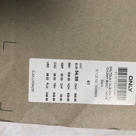 Vero Moda chunky ankle boots “Tola” Size 41 US 10 - Picture 8 of 10